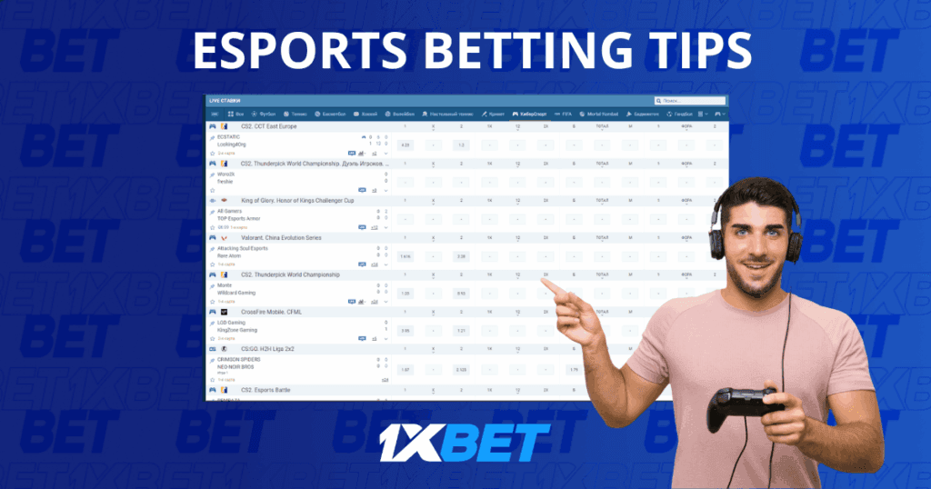 Advanced 1xBet Esports Betting Strategies: From Basics to Pro Techniques