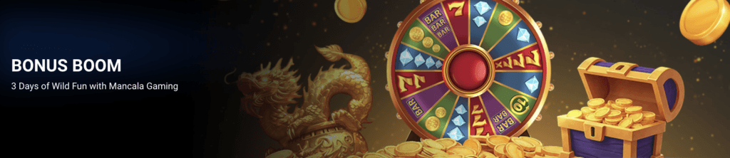Mancala Gaming slots on 1xBet with no-wagering bonuses available