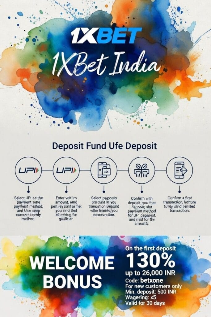 How to Deposit on 1xBet in India: Complete Step-by-Step Guide