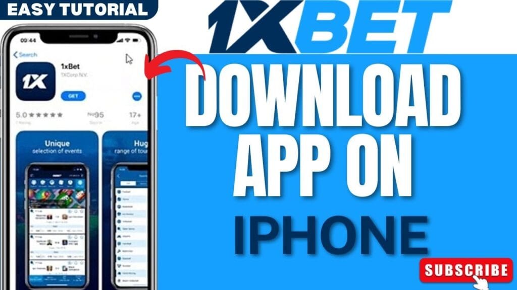 1xBet app registration screen via phone number for Indian players
