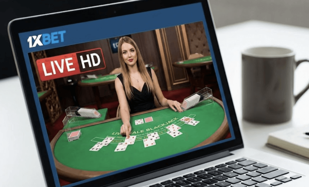 Comparison of 1xBet live dealer video quality between Evolution Gaming and standard providers.