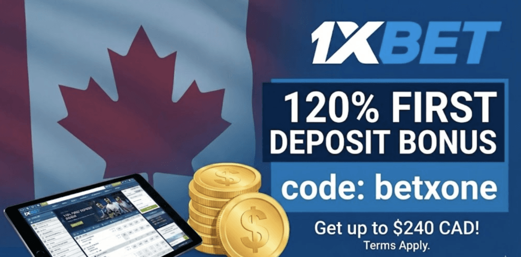 1xbet 120% First Deposit Bonus Canada Wagering Requirements 1 1xBet 120% First Deposit Bonus Canada: Wagering Requirements Explained