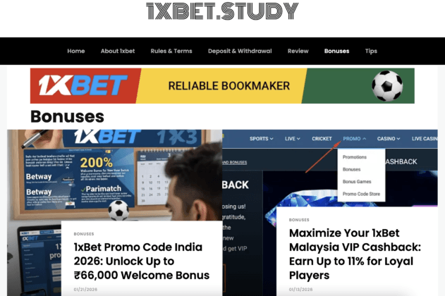 1xbet.study About Page - Rules, Deposits, Bonuses & Platform Guides