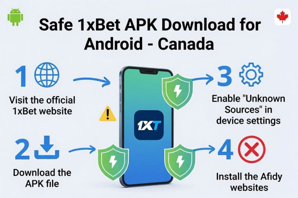 1xBet App Canada Review 2026: Safe APK Download, Install Guide & NHL Live Betting 2 How to Install 1xBet APK in Canada (Android & iOS) — Step-by-Step