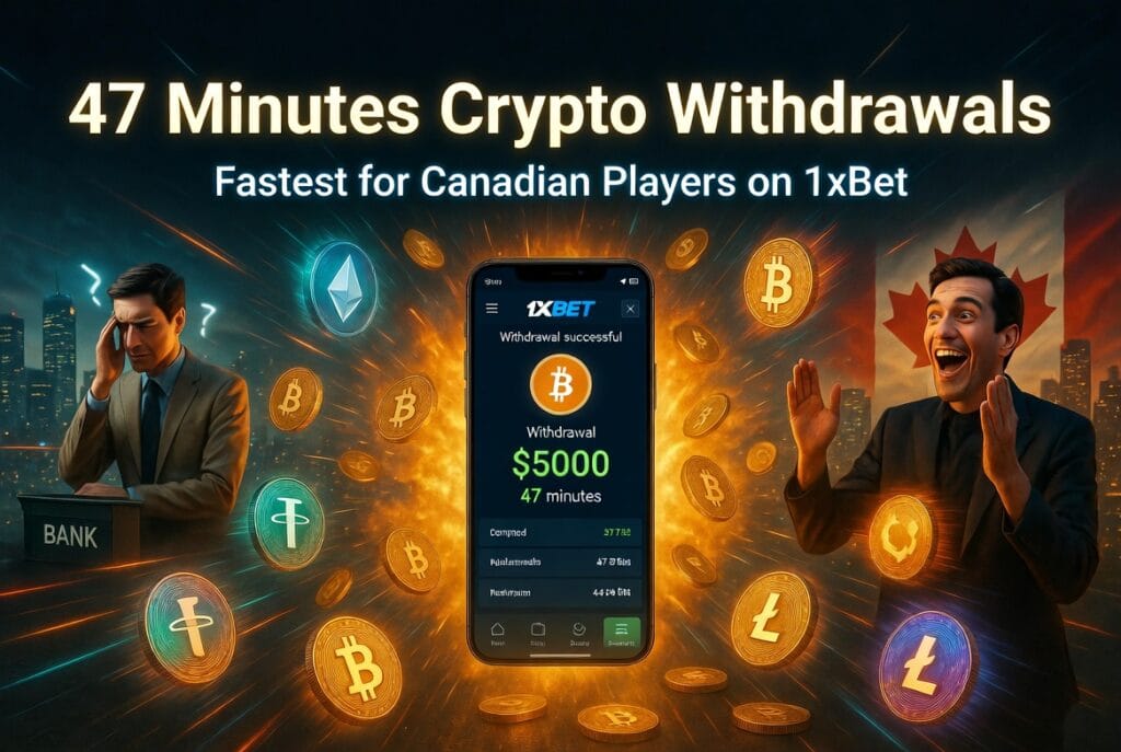 1xBet Bitcoin Withdrawal Canada: How I Got Paid in Under 60 Minutes