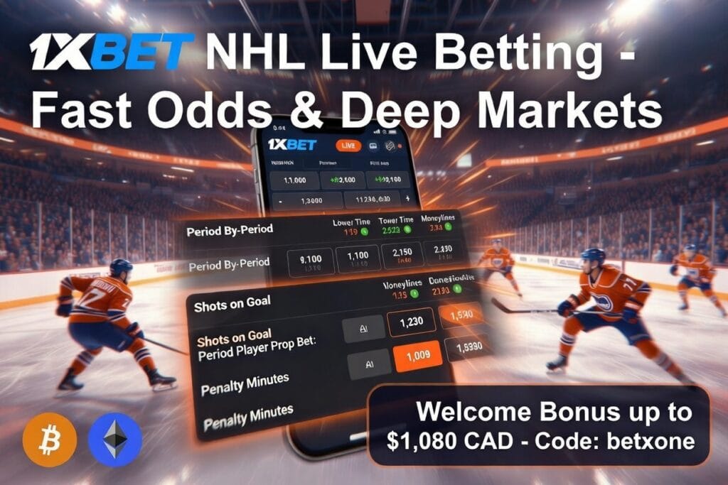 1xBet App Canada Review 2026: Safe APK Download, Install Guide & NHL Live Betting 3 1xBet NHL Live Betting Canada: Markets, Odds & What to Expect
