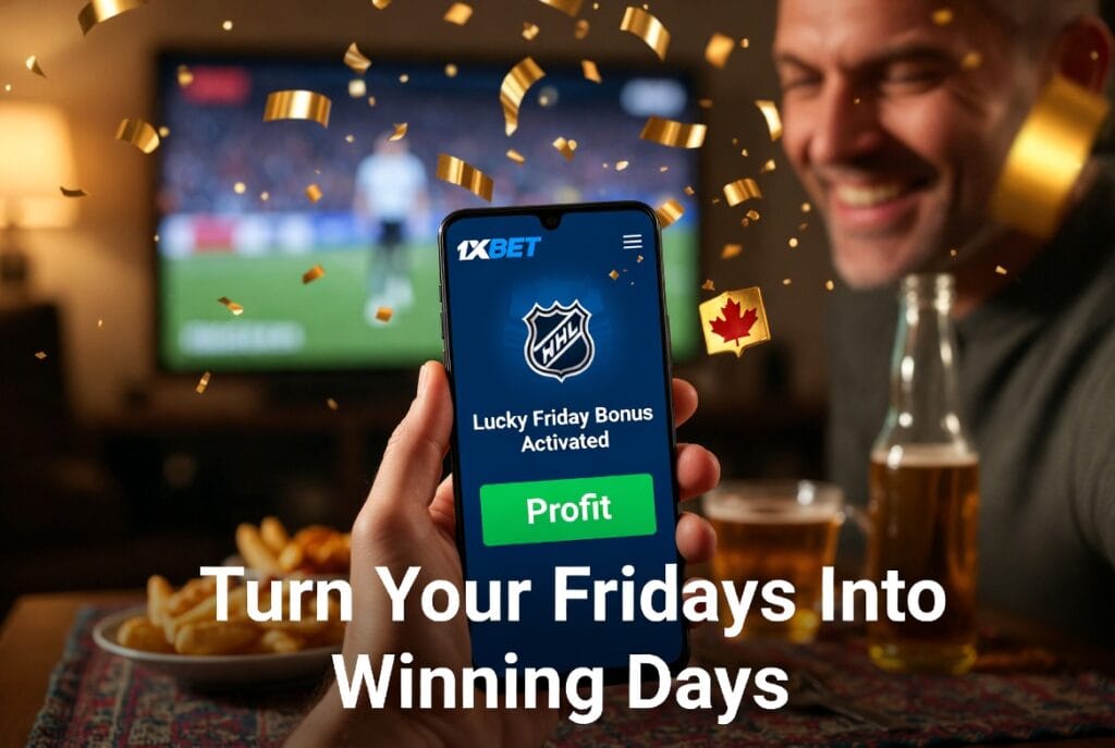 1xBet Lucky Friday Bonus Canada: Up to $300 Weekly 3 1xBet Friday Deposit Bonus Canada: Wagering Tips & Results