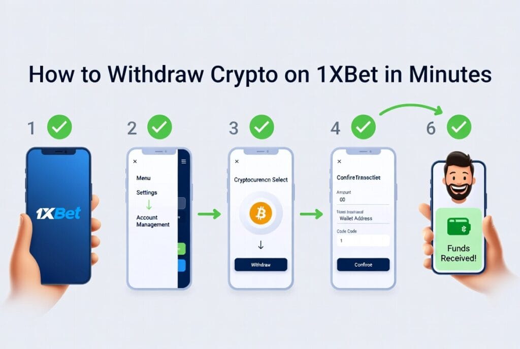 Fastest 1xBet Crypto Withdrawal Methods for Canadian Players