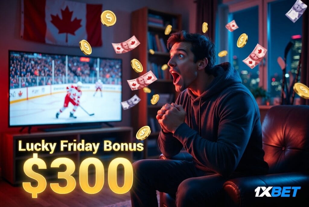 1xBet Lucky Friday Bonus Canada: Up to $300 Weekly 1 1xBet Lucky Friday Offer Canada: Claim Up to $300 Bonus