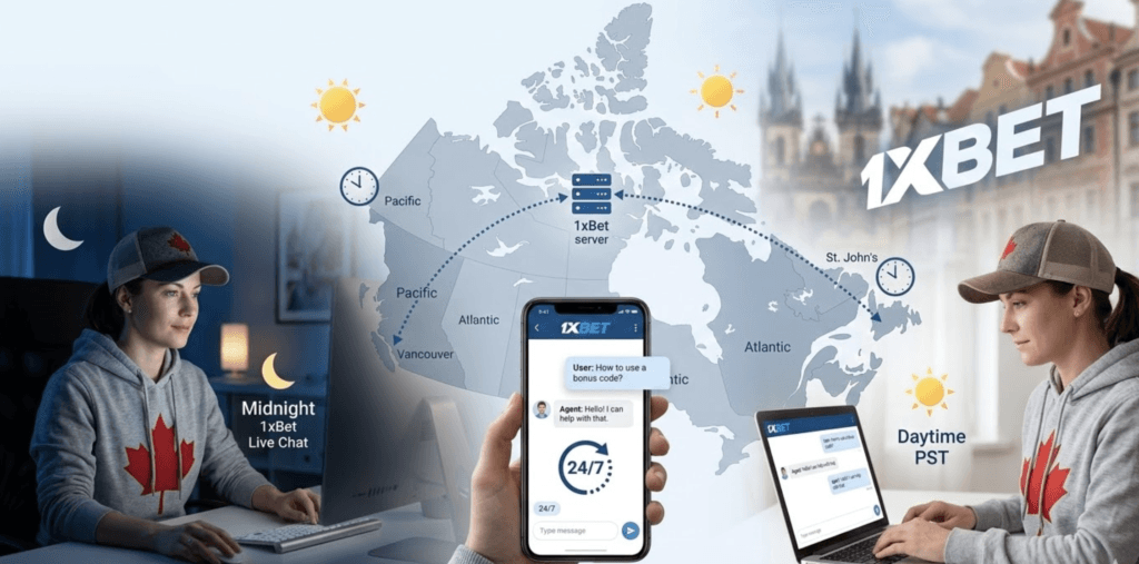 1xBet Customer Service Canada: Live Chat Review