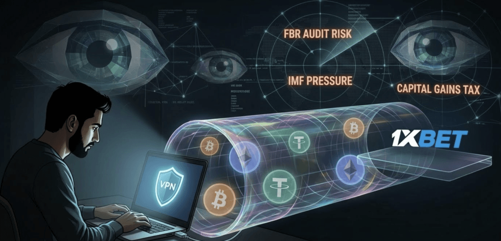 1xBet Crypto Deposit Pakistan: Dodging Banks & FBR Taxes? 1 The Real FBR Tax Threat for 1xBet Crypto Deposits in Pakistan