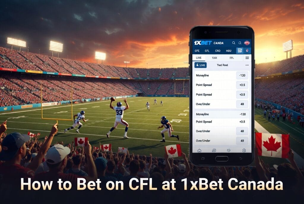 How to Bet on CFL at 1xBet Canada: A Complete Guide to Betting & Tax on Winnings