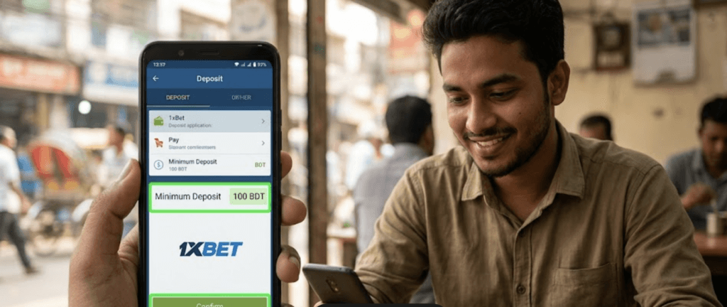 1xBet Minimum Deposit BD: 100 BDT Limits, Real Fees & Processing Times 1 1xBet Bangladesh Minimum Deposit: What 100 BDT Gets You and What It Doesn't