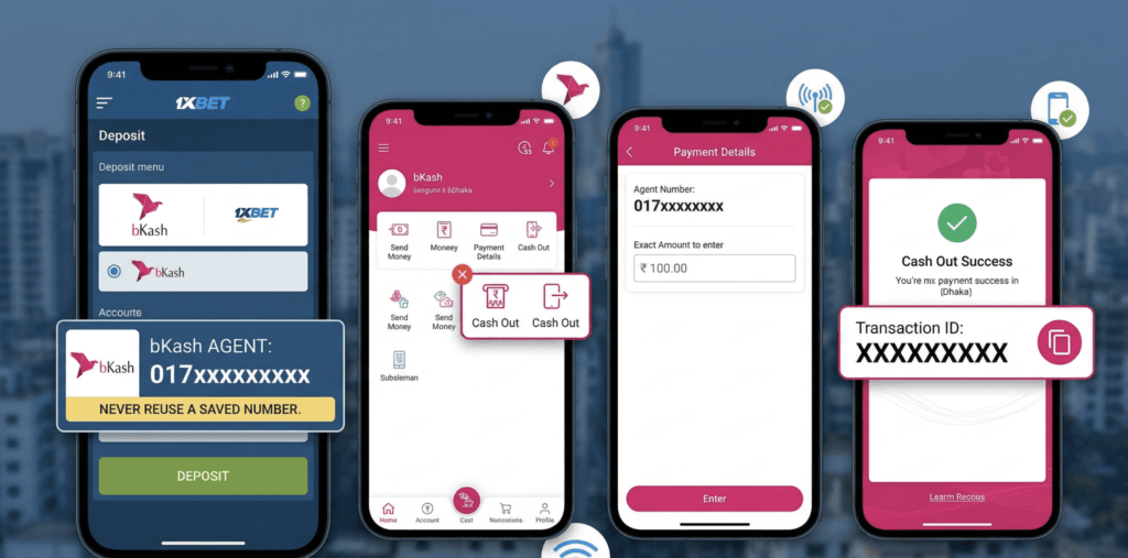 How to Deposit in 1xBet BD: bKash, Nagad & Coinbase BTC 1 How to Deposit in 1xBet Bangladesh: bKash, Nagad & Coinbase BTC (2026)