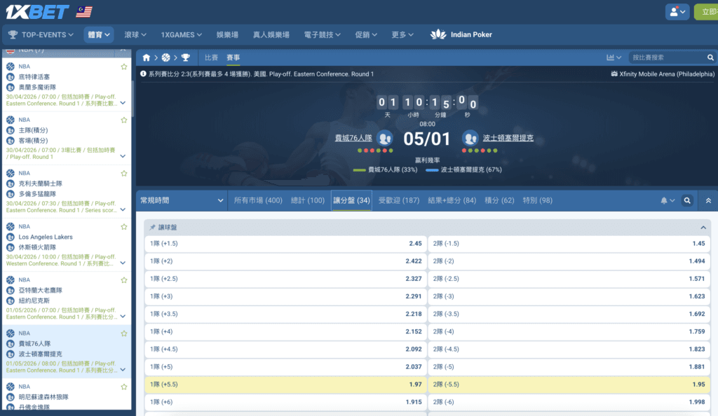 塞爾提克 vs 76人