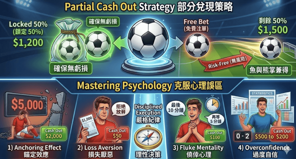 1xBet-Cash-Out-教學：何時該停損？何時該停利？精算公式一次看懂